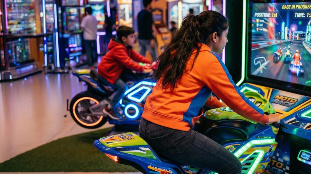 Arcade Games at Bekal Beach Park