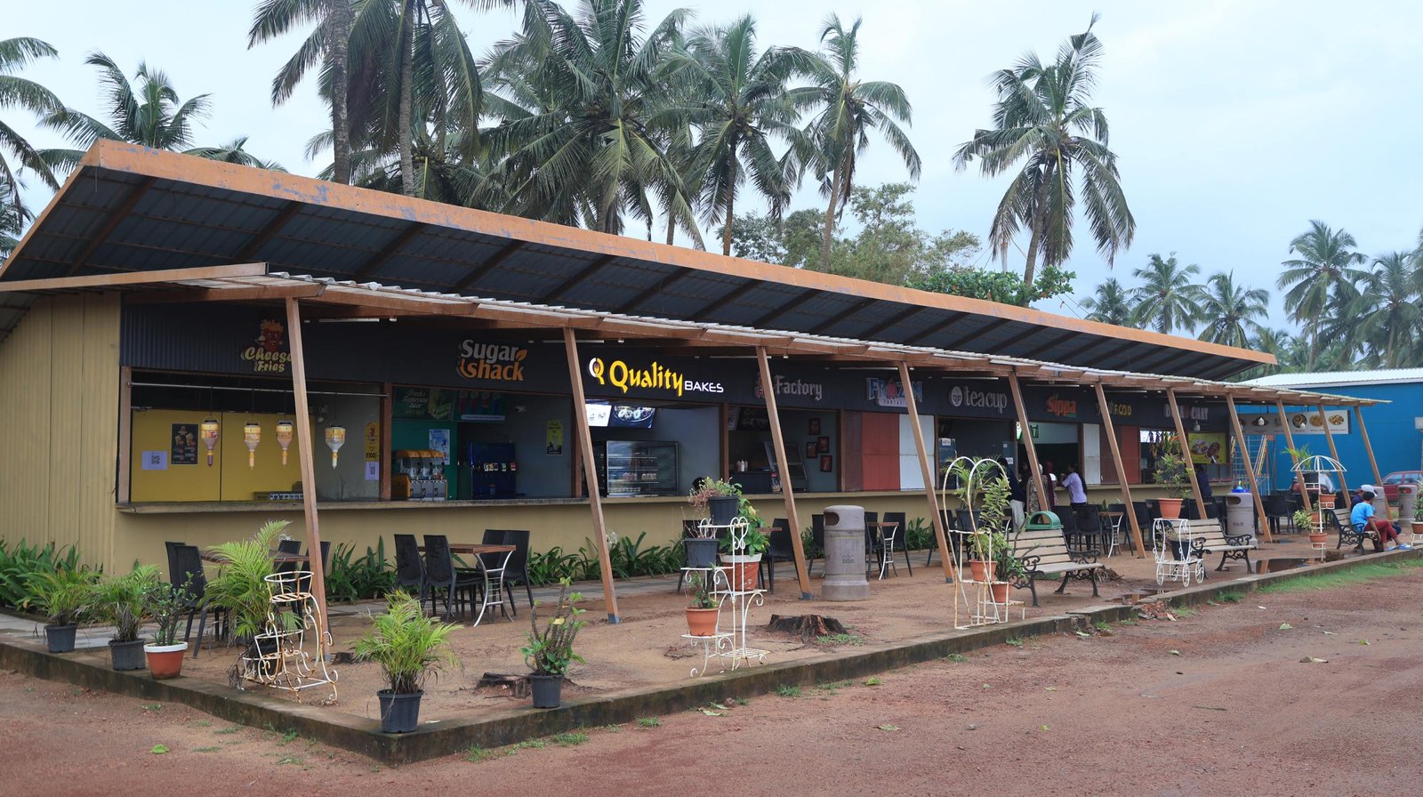 Food Court at Beakl Beach Park